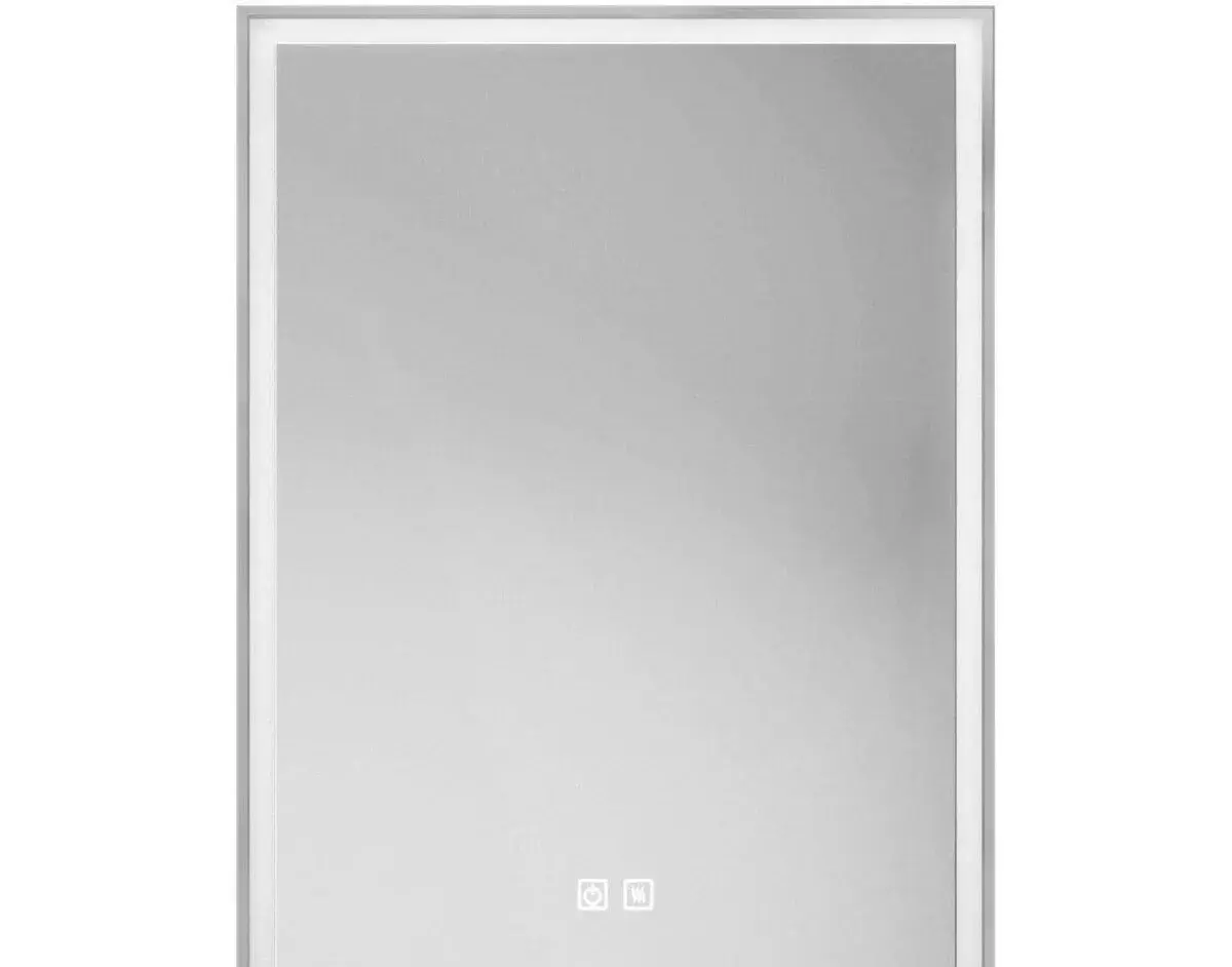 KIELLE Idolio zrkadlo s LED osvetlením, 60 x 80 cm