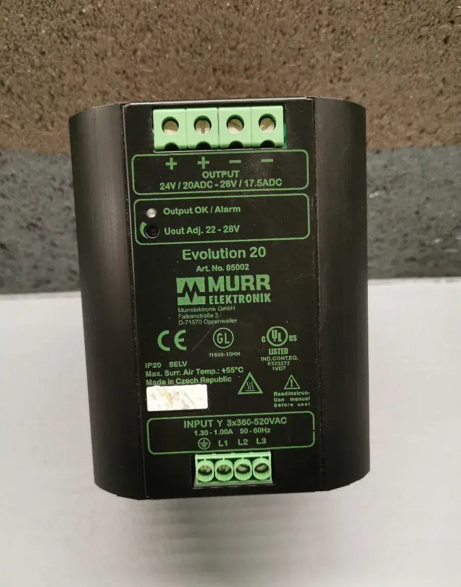 Zdroj spínaný 3f 24VDC 20A (85002) Evolution 20