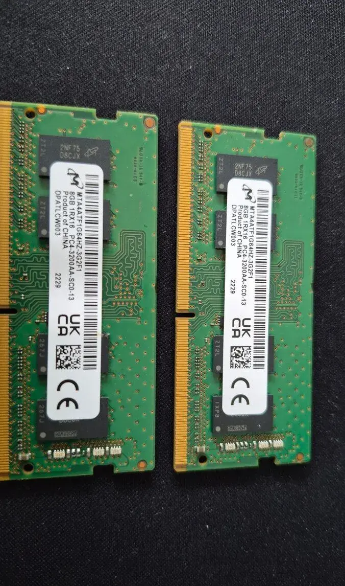 2x8GB DDR4-3200 SO-DIMM cena spolu za 2ks