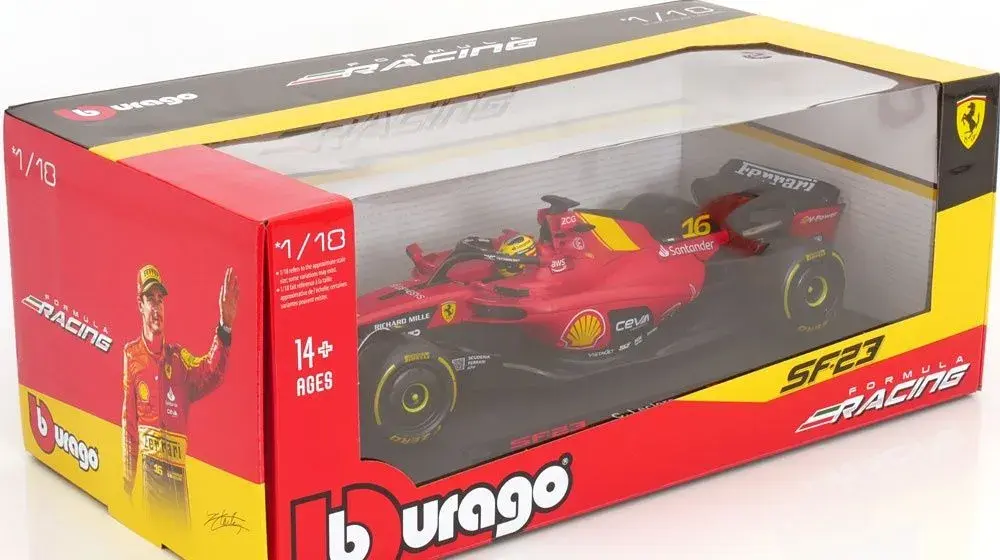 Ferrari SF23 - Charles Leclerc 2023 Monza - 1:18 Bburago