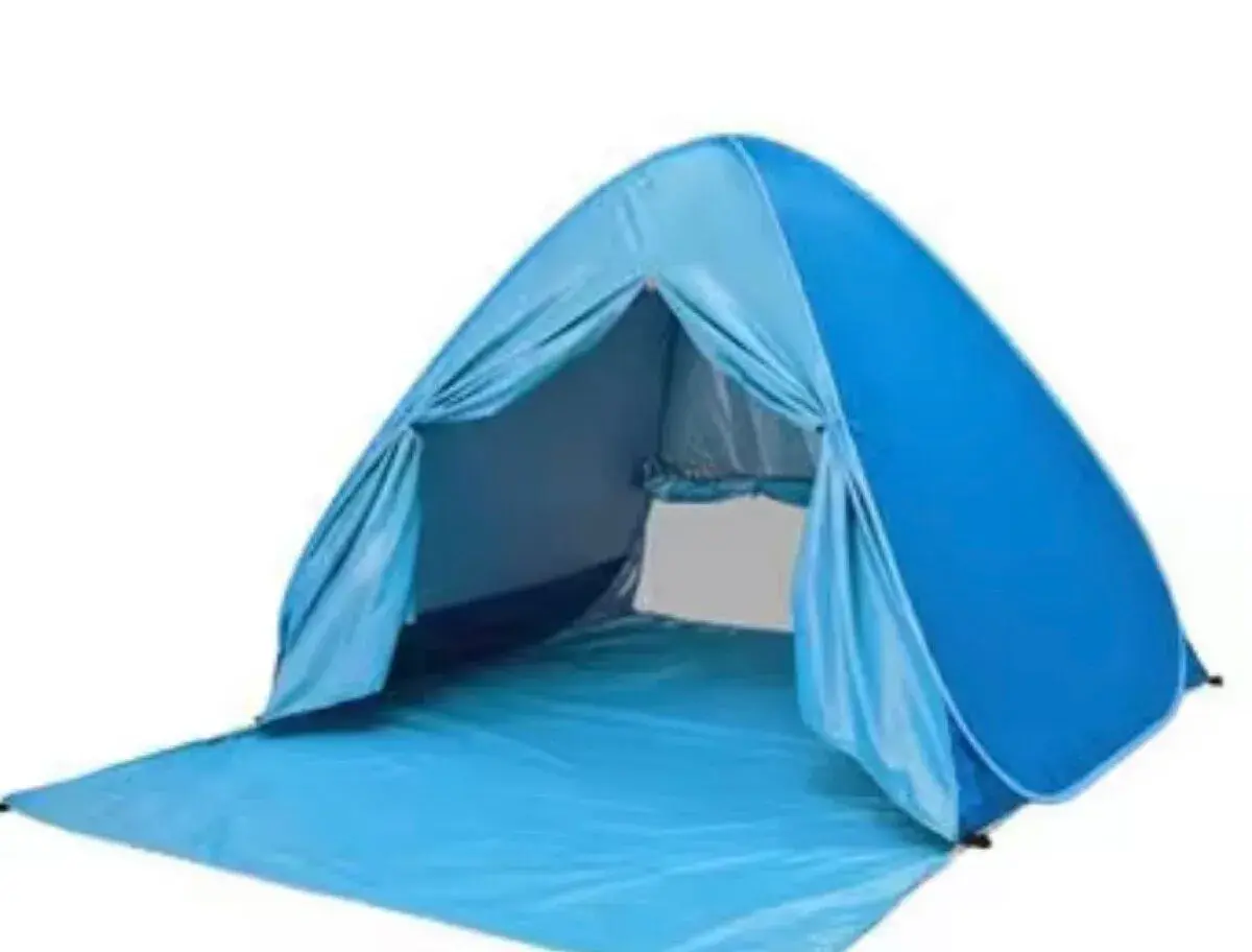 Novy velky XL plazovy stan + zaves UV