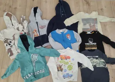 Mikiny pre chlapca veľkosť 98
