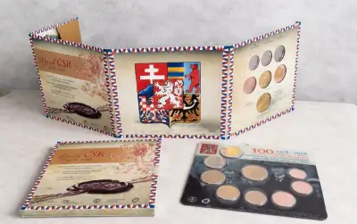 Sada mincí ČR + SR 2018 (100 rokov ČSR) – ČNB