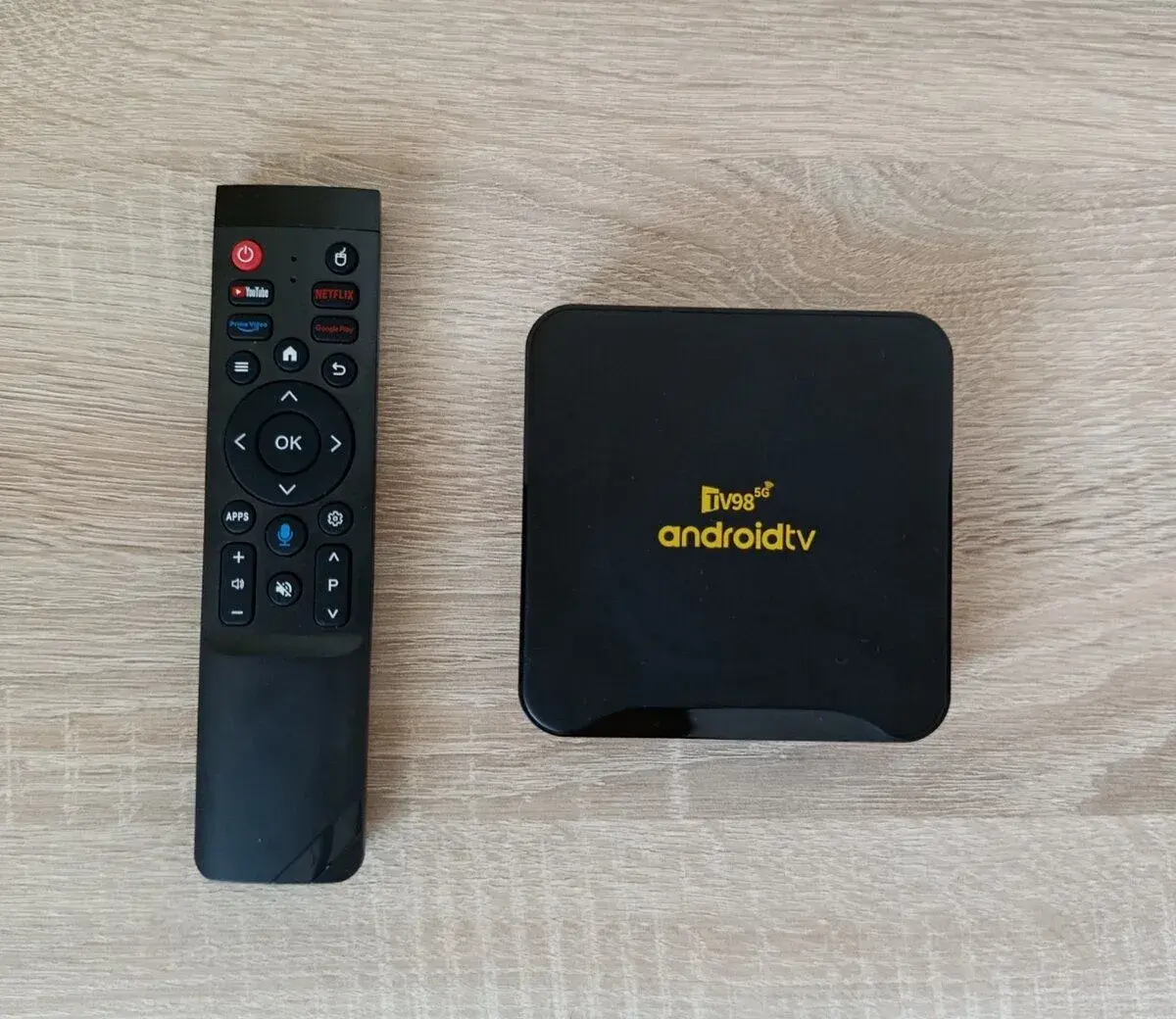 Android TV Box TV98 ATV X12 (1GB/8GB) s BT ovladacom