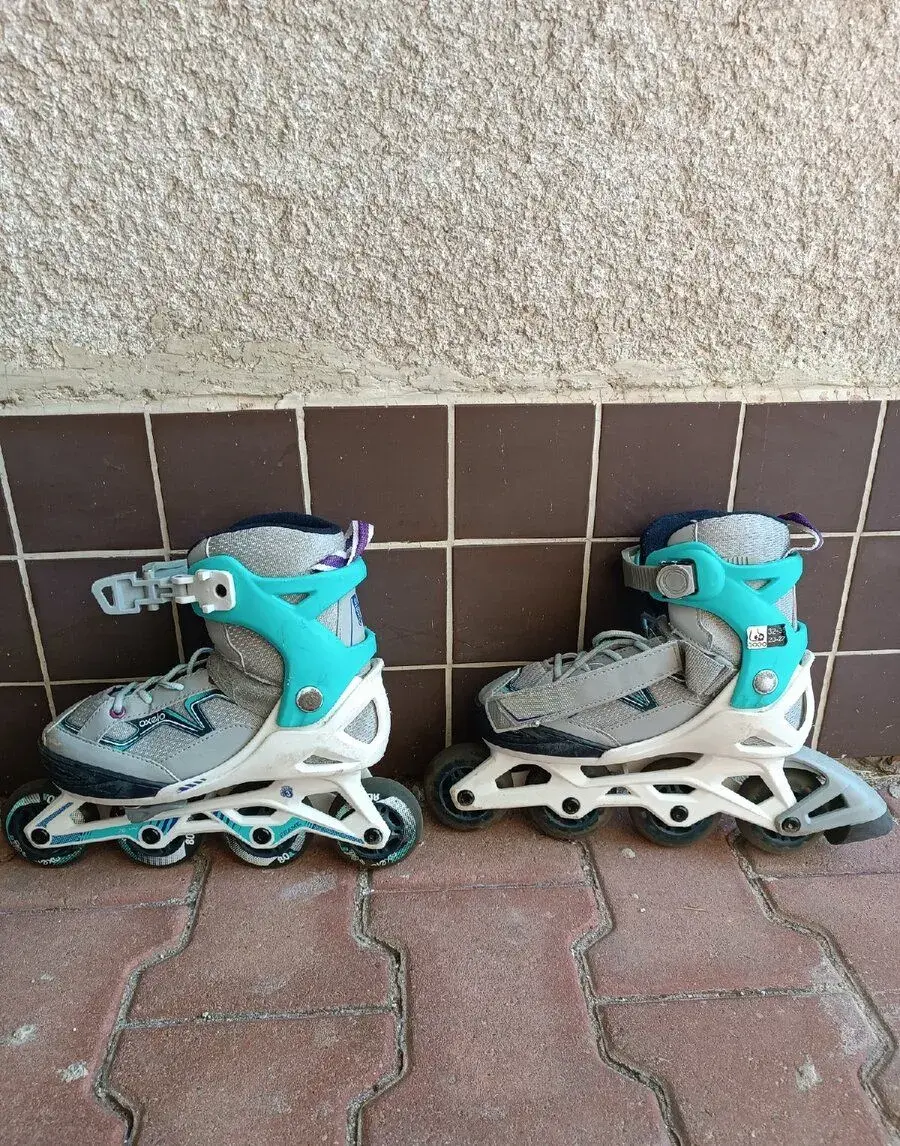 detské kolieskové korčule Oxelo 32-35