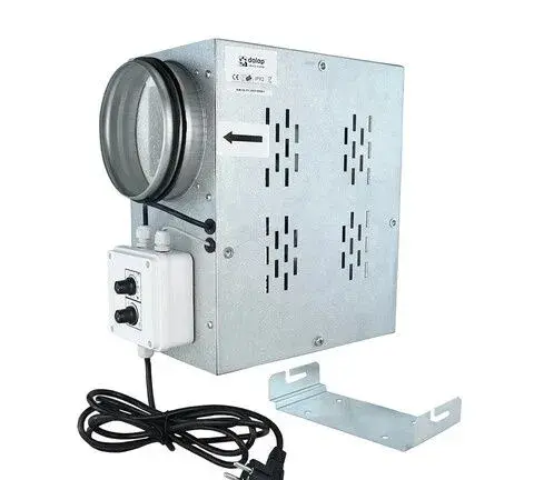 Ventilator radialny s termostatom a regulaciou