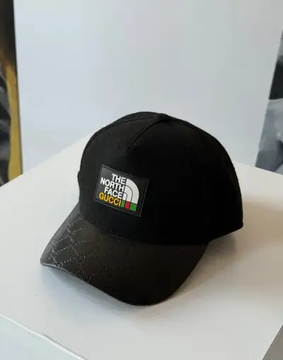 The North Face x Gucci čierna pánska šiltovka
