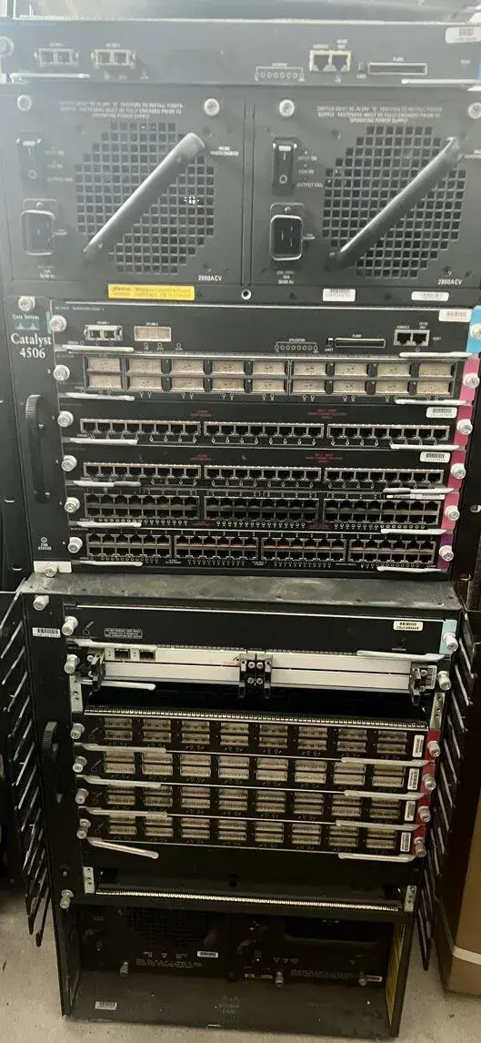 Rozne CISCO sietove prvky