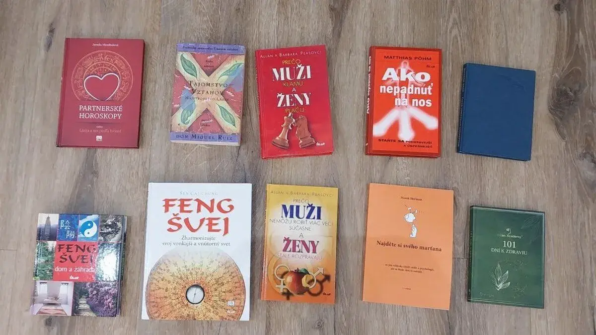 KNIHY – rôzne tituly, výhodné ceny