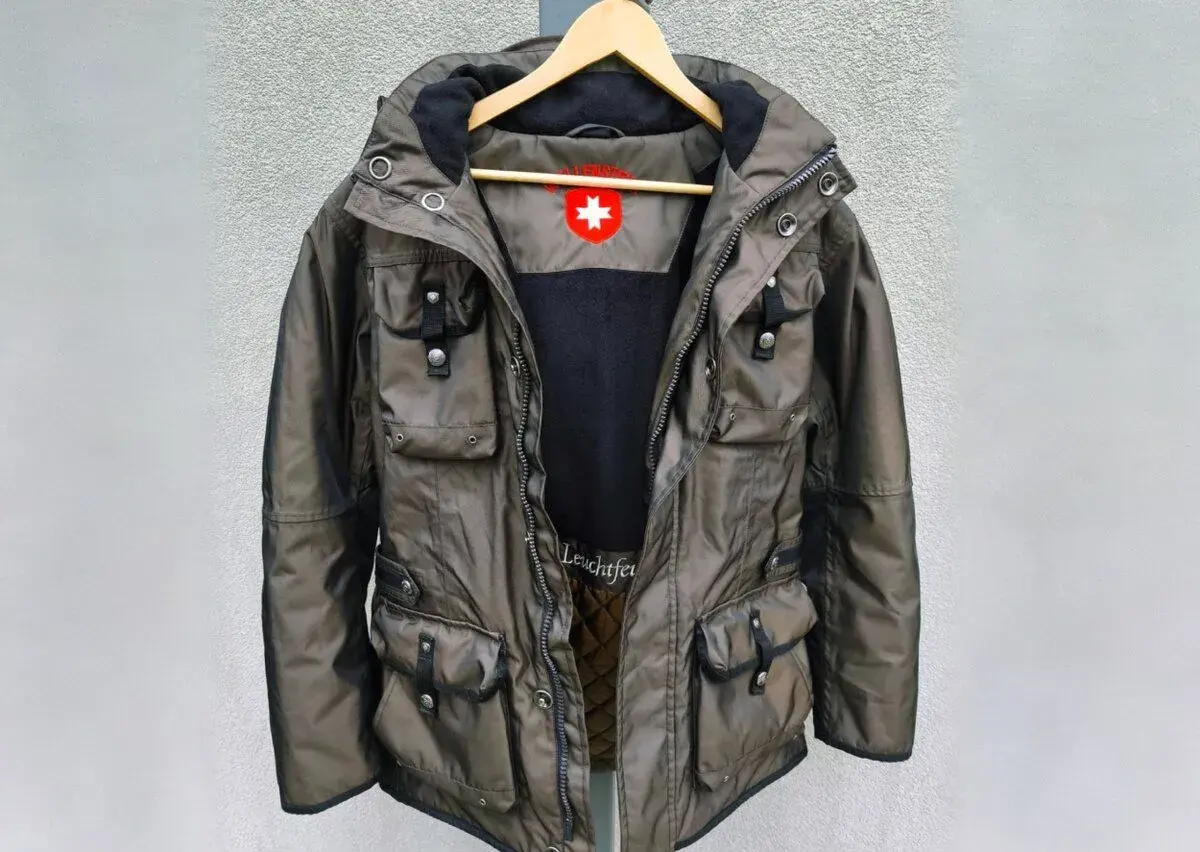 WELLENSTEYN luxusná pánska zimná bunda / parka LFE Army