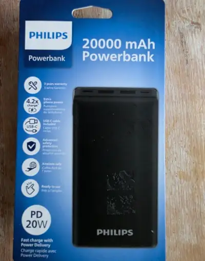 PHILIPS Powerbank 20000 mAh