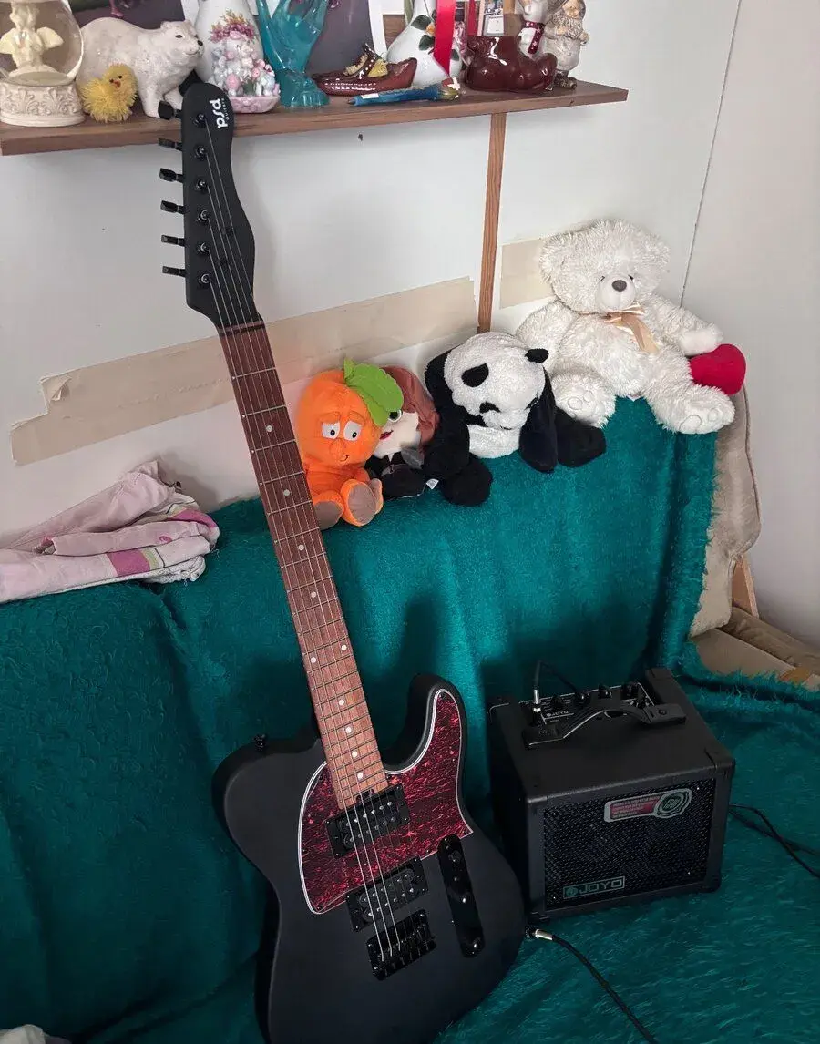Elektrická gitara+modelingové gitarové kombo