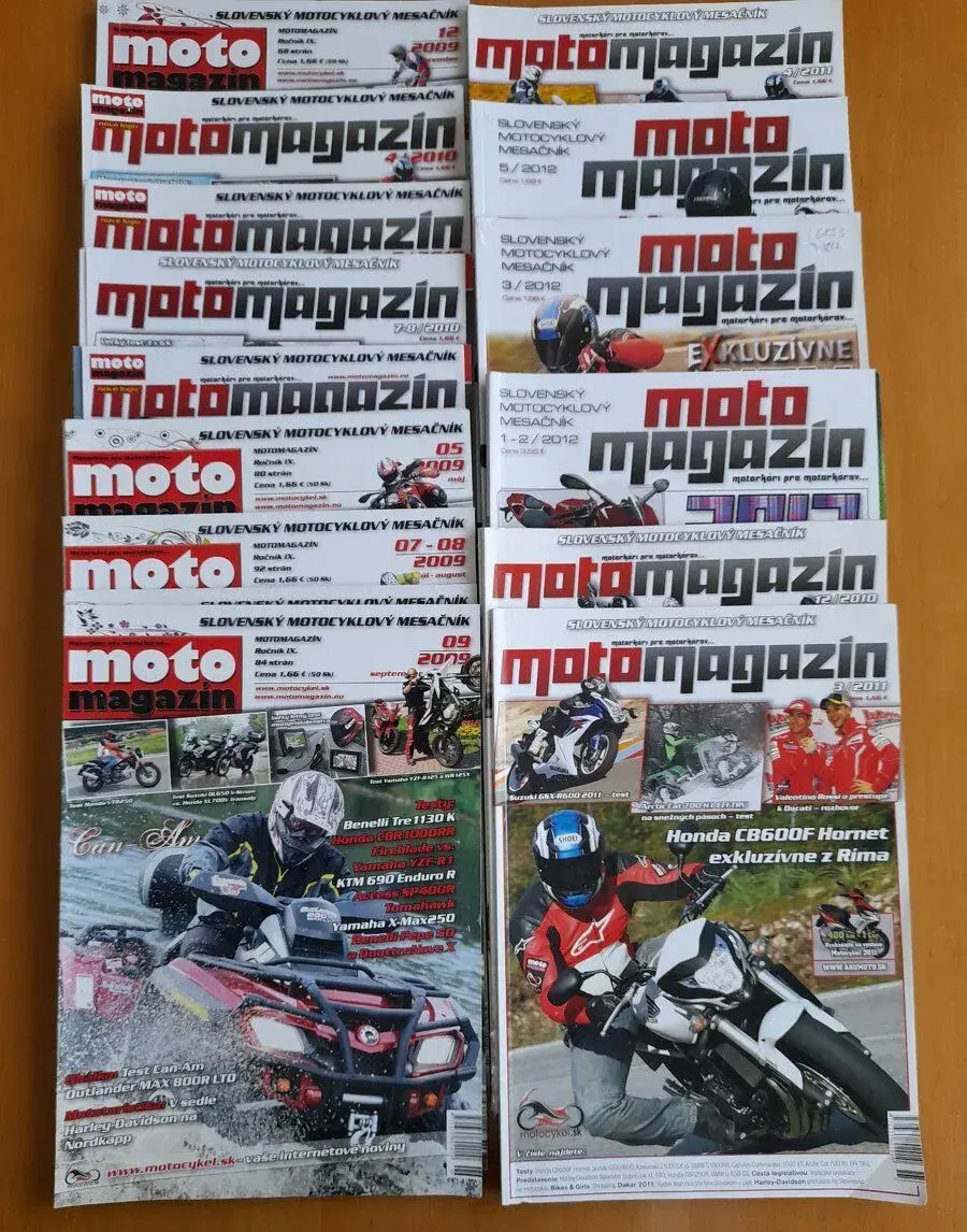 Moto časopisy