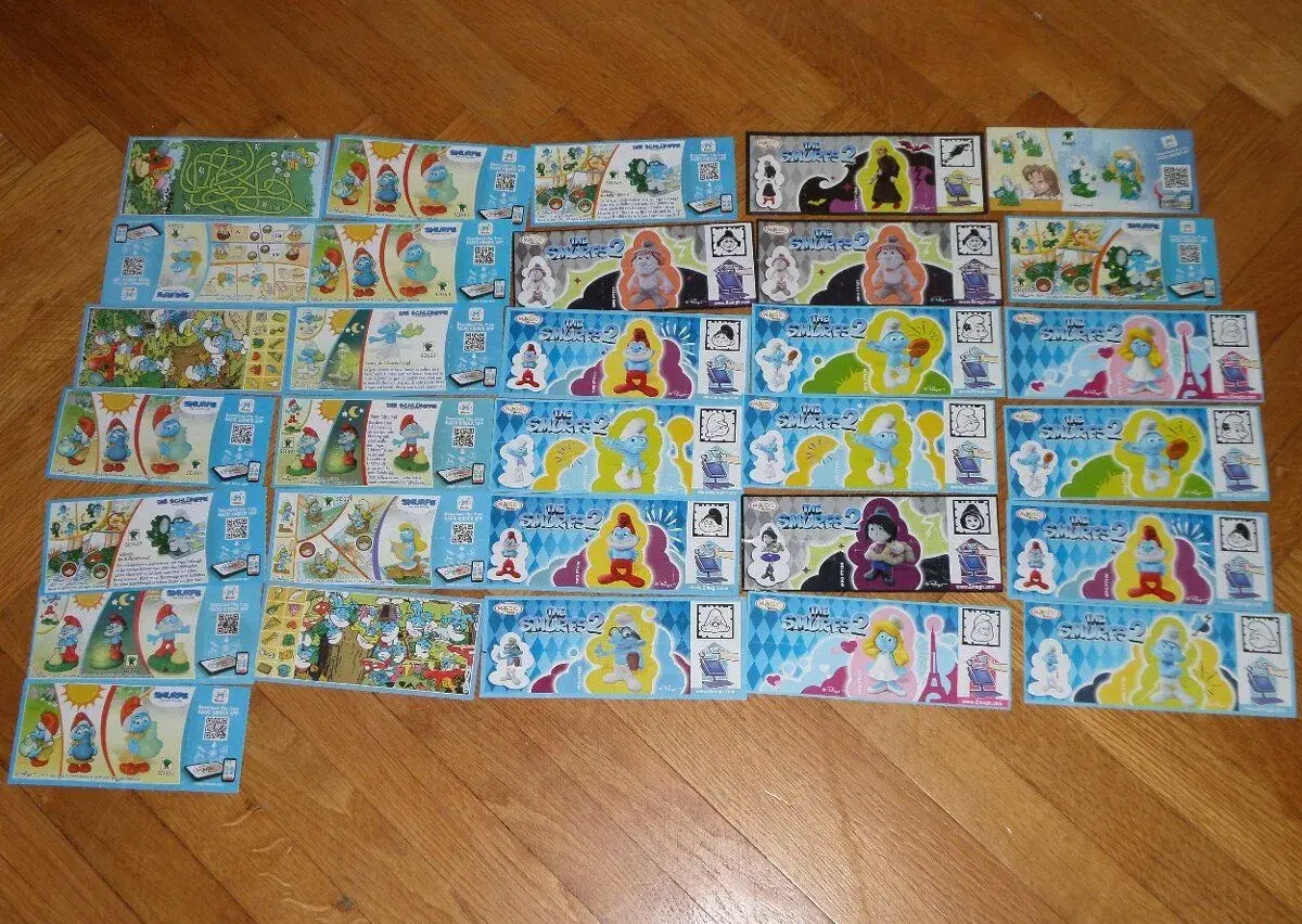 kinder papieriky