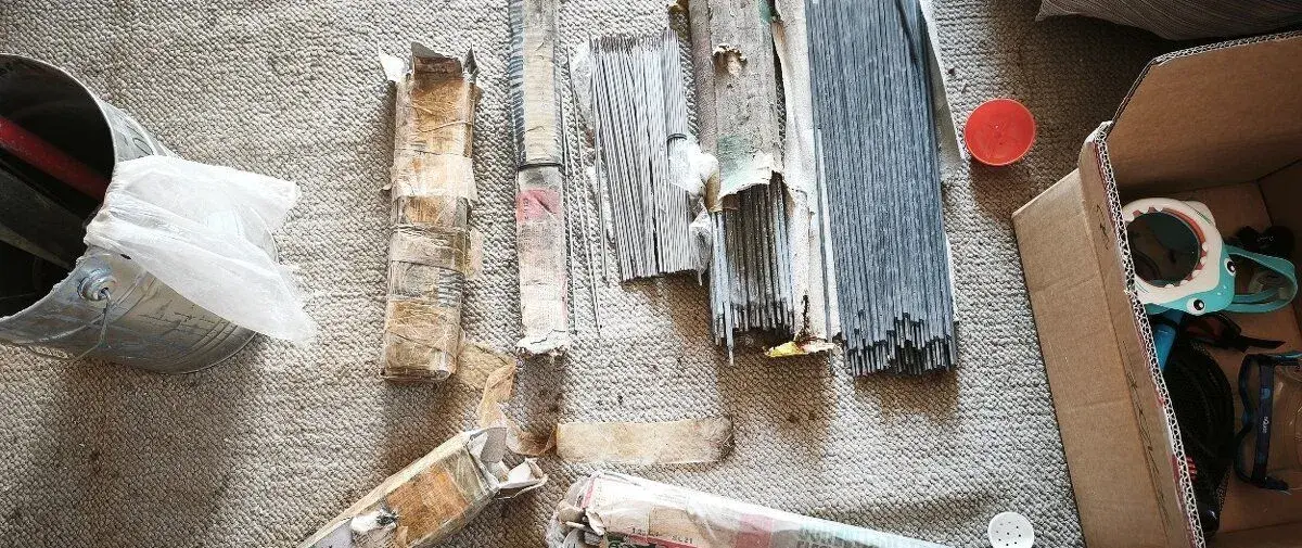 Zváračské elektródy.