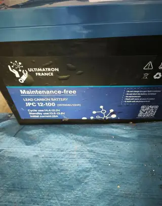 AGM batérie 12V, 100 ah