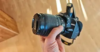 Nikon D3200 s príslušenstvom