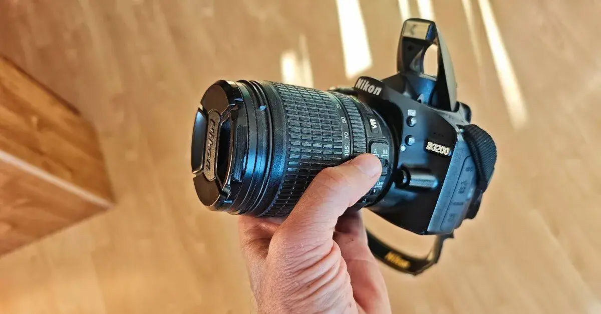 Nikon D3200 s príslušenstvom