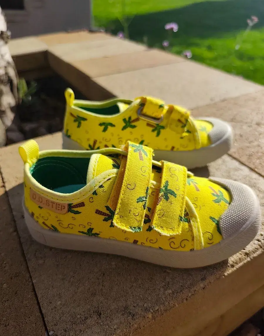 Detské chlapčenské plátenky D.D.Step – Yellow CSB-41239A