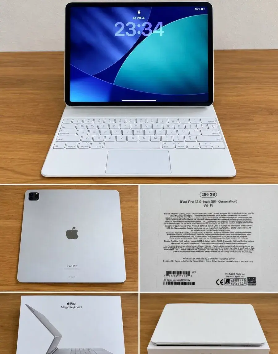 🔥 Apple iPad Pro 12,9 M1 256 GB Magic Keyboard