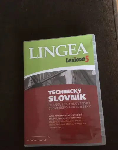CD Technický slovník francúzsko-slovenský, SK-FR