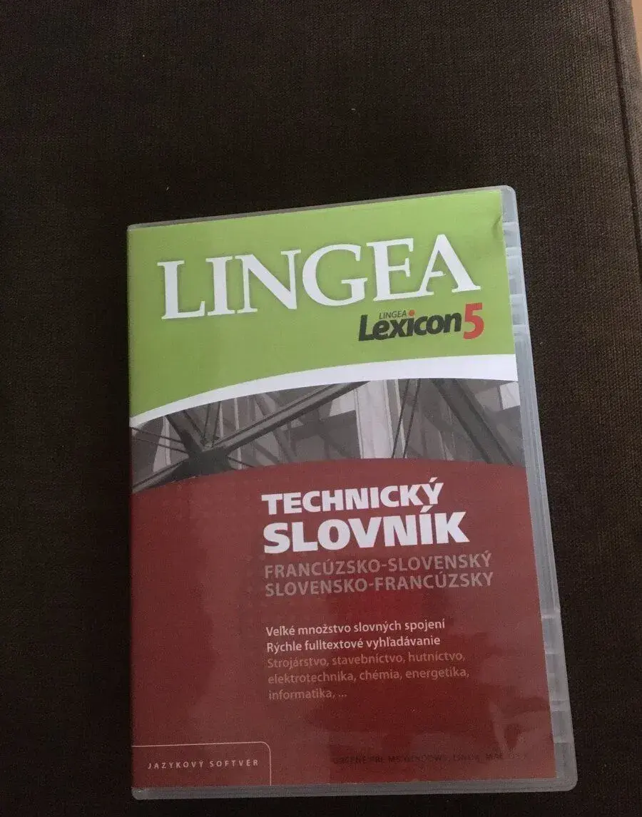 CD Technický slovník francúzsko-slovenský, SK-FR
