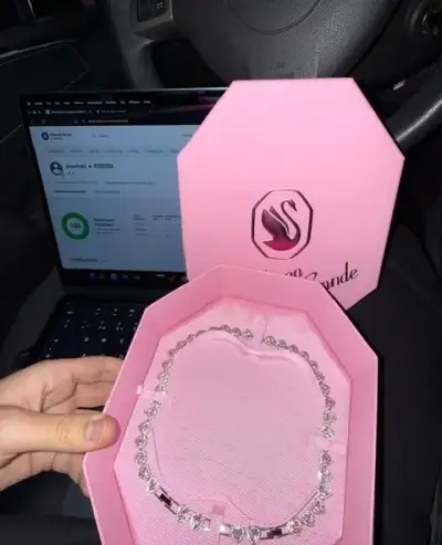 Ariana Grande x Swarovski necklace
