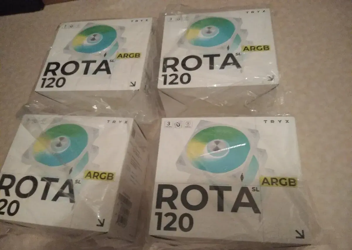 TRYX ROTA SL ARGB White 3 ks - záruka