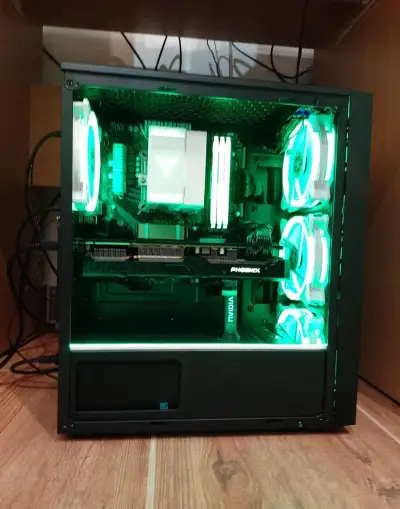 Výkonný herný PC-Ryzen 5 5500+RTX 2070 Super+32GB RAM+NVMe