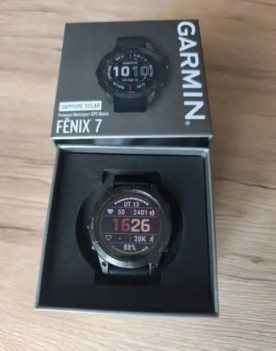 Garmin fenix 7 sapphire solar 47mm