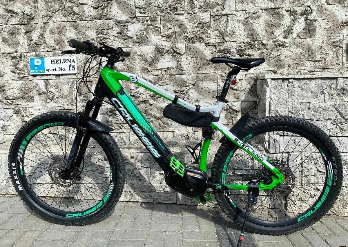 Elektrický bicykel CRUSSIS - E-Atland, veľkosť 20"(L),720 W