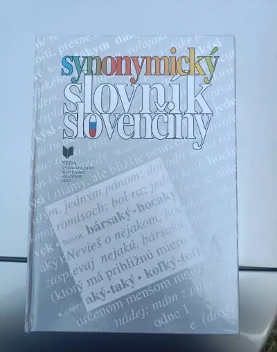 Synonymický slovník slovenčiny
