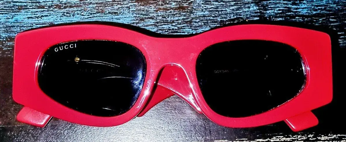 Gucci bordové slnečné okuliare