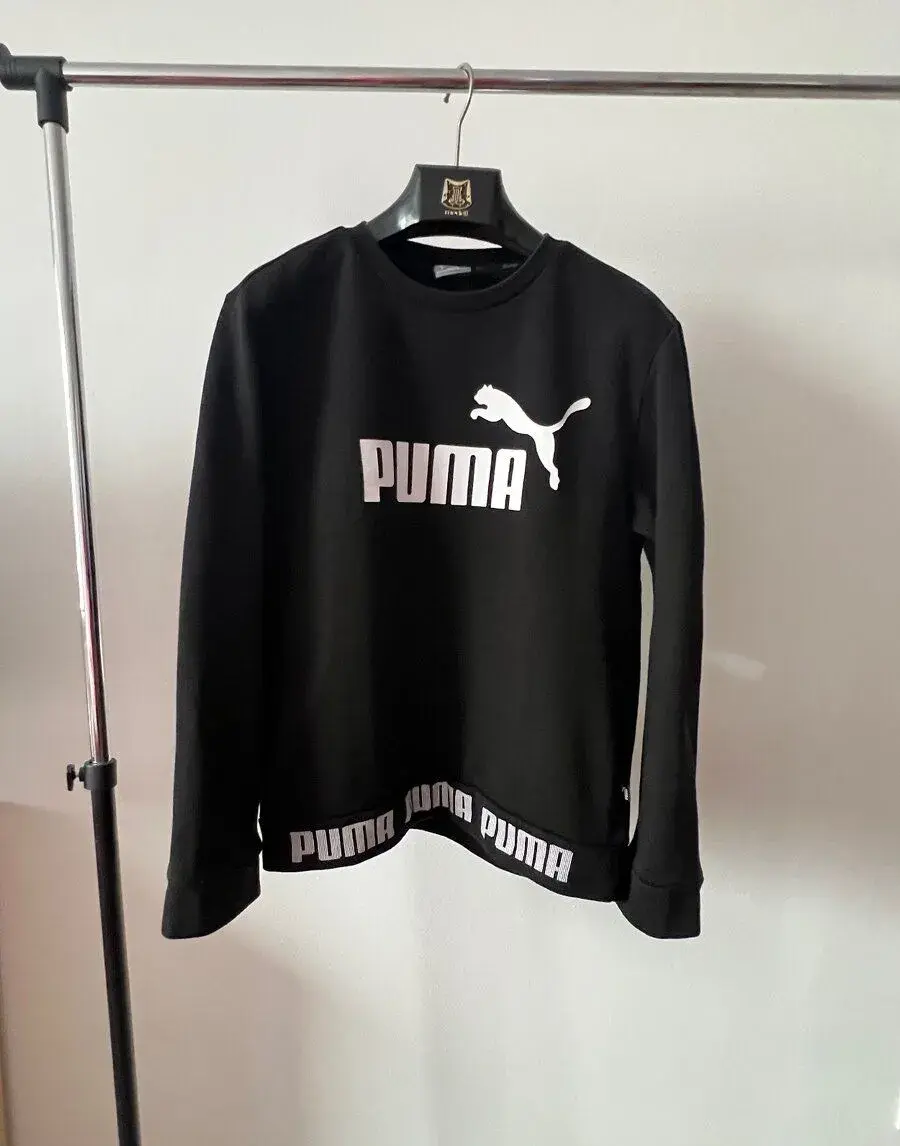 Pánska/chlapčenská čierna mikina Puma