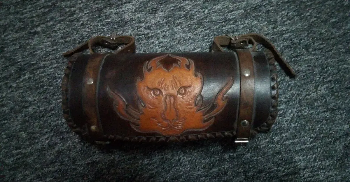 Kožená Rolka na Chopper