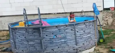 Bazén 3,6m vysoký 1m + ohrev