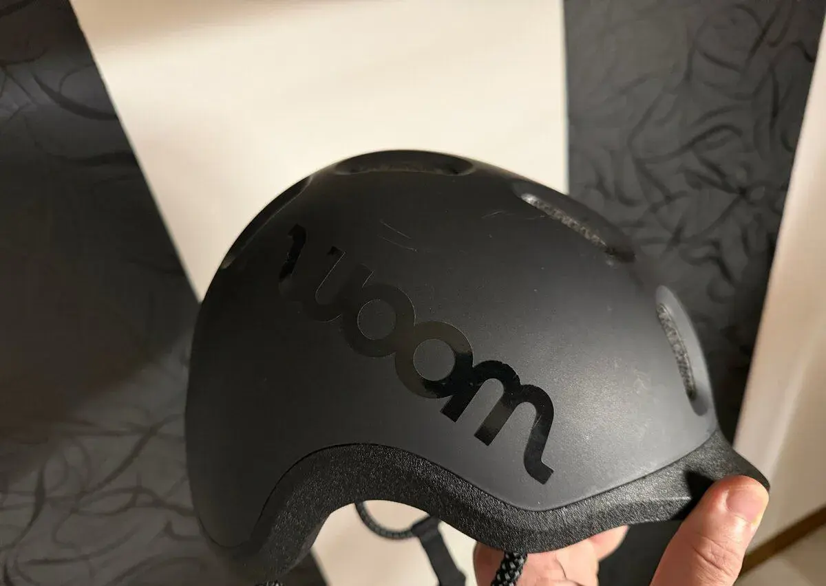 Detská prilba Woom READY (M), Charcoal Metallic