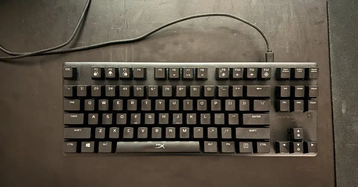 Herná klávesnica HyperX Alloy Origins Core Aqua switch - US