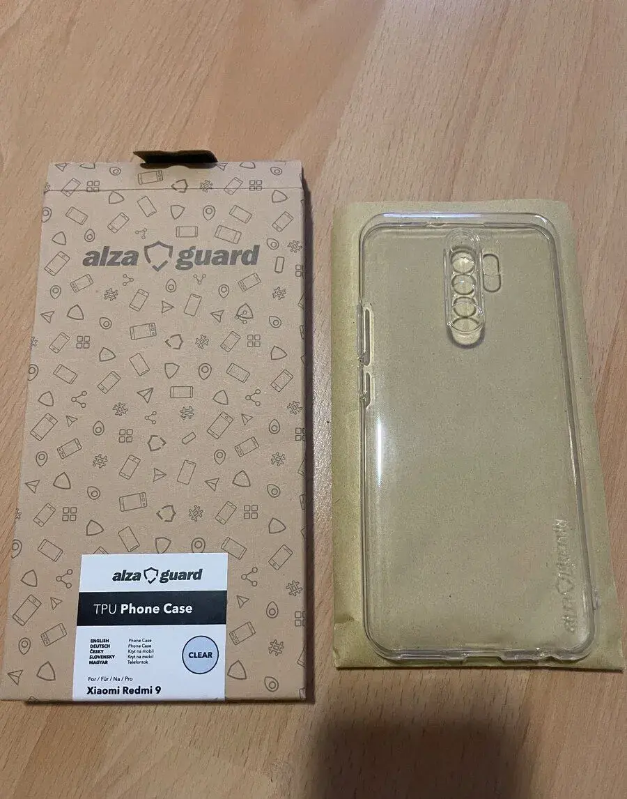 Priesvitný nový kryt na Xiaomi Redmi 9