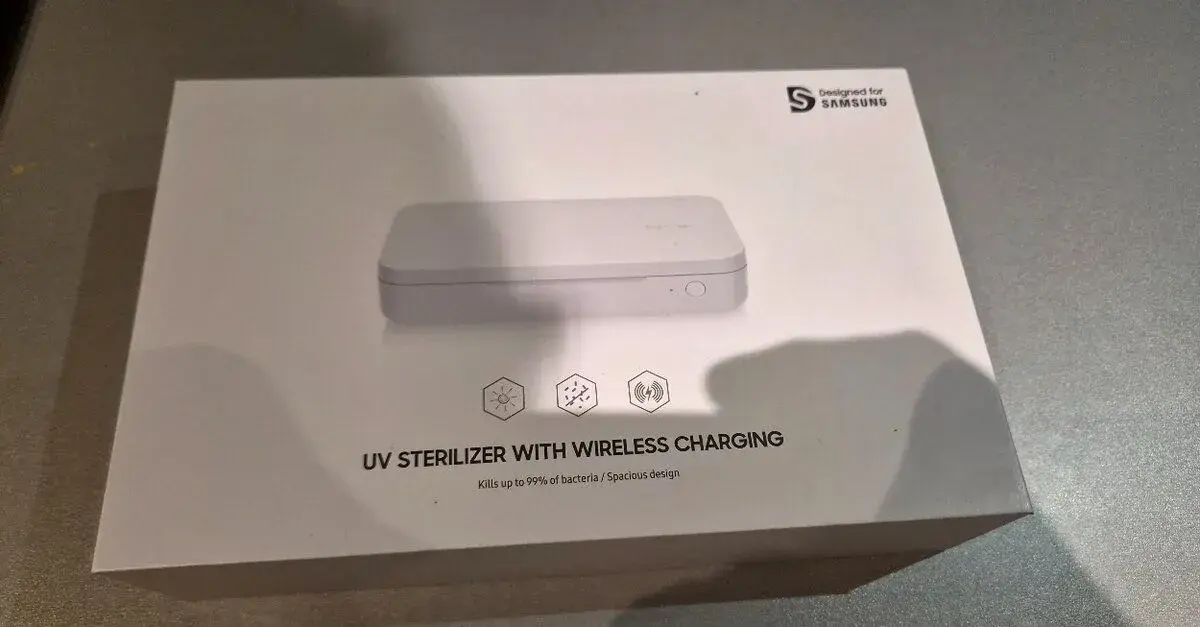 Nepouzity UV sterilizátor Samsung s bezdr.nabijanim