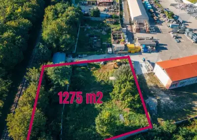 Prenájom pozemku 1275 m2, Nitra – 150 m od vstupu na R1