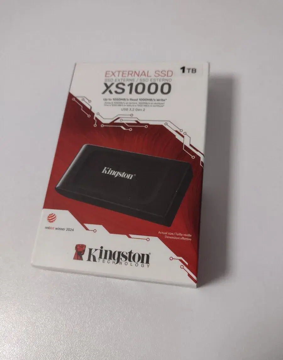 Kingston XS1000 1TB black SSD