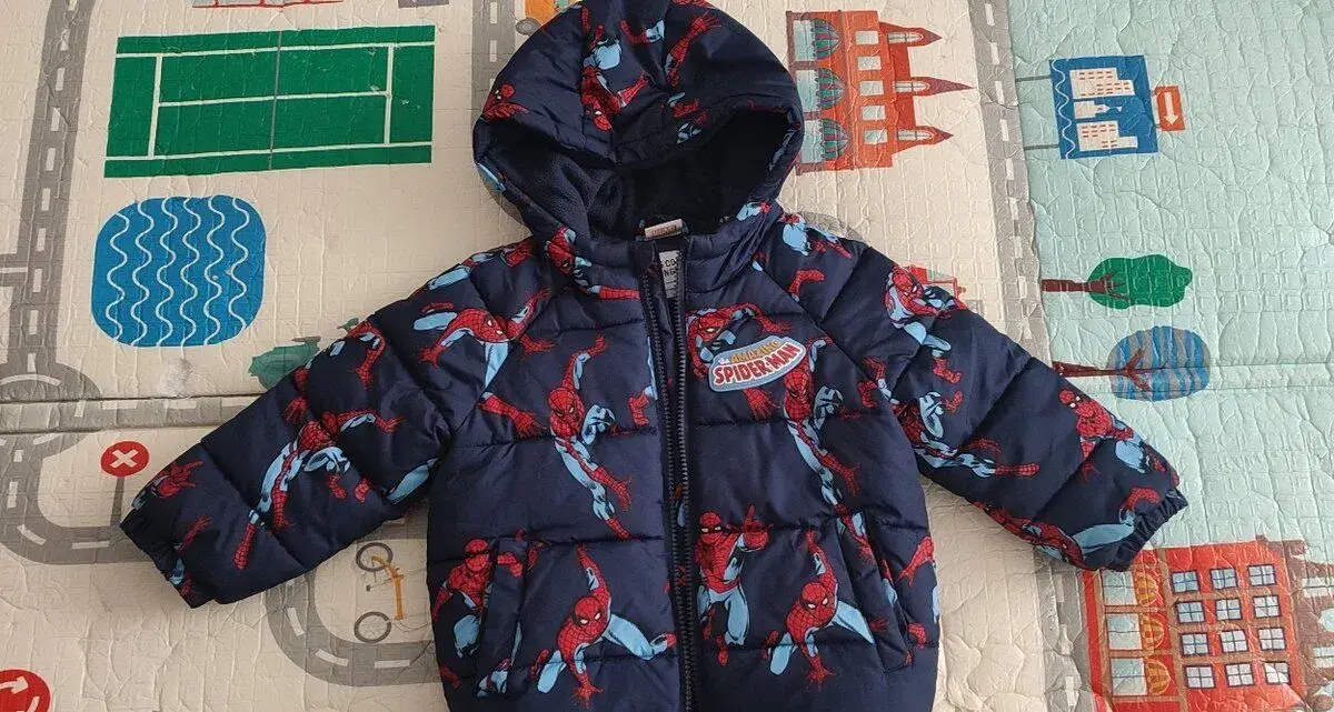 Zimná bunda 98 Spiderman