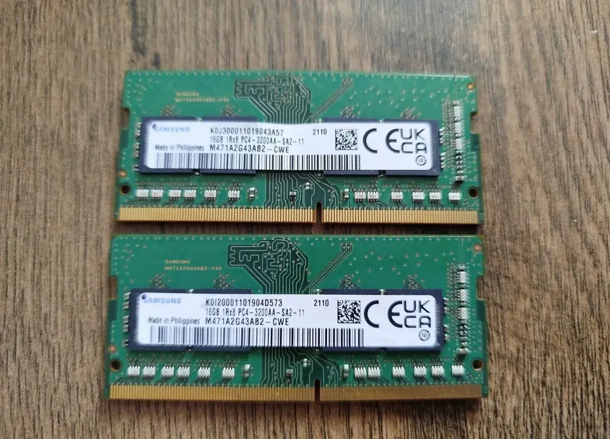SODIMM DDR4 32GB /2x 16GB/ 3200MHz Samsung