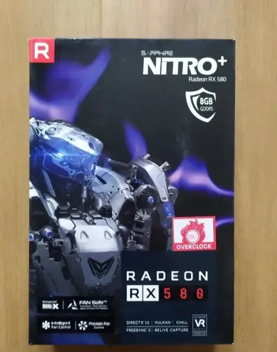 Graficku kartu SAPPHIRE NITRO+ Radeon RX 580 8GB
