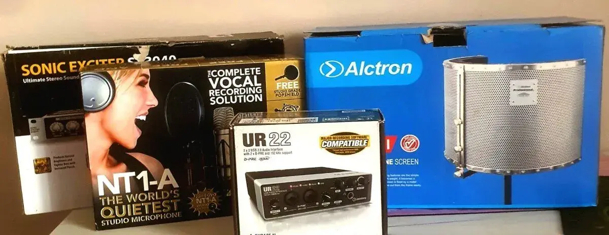 Kompletný domáci nahrávací štúdiový set