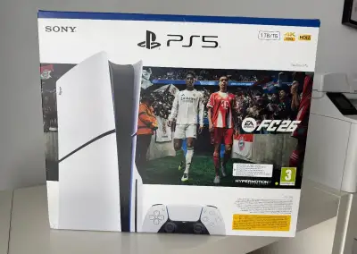 PS5 Slim 1TB + FC 26 – NOVÝ, NEROZBALENÝ
