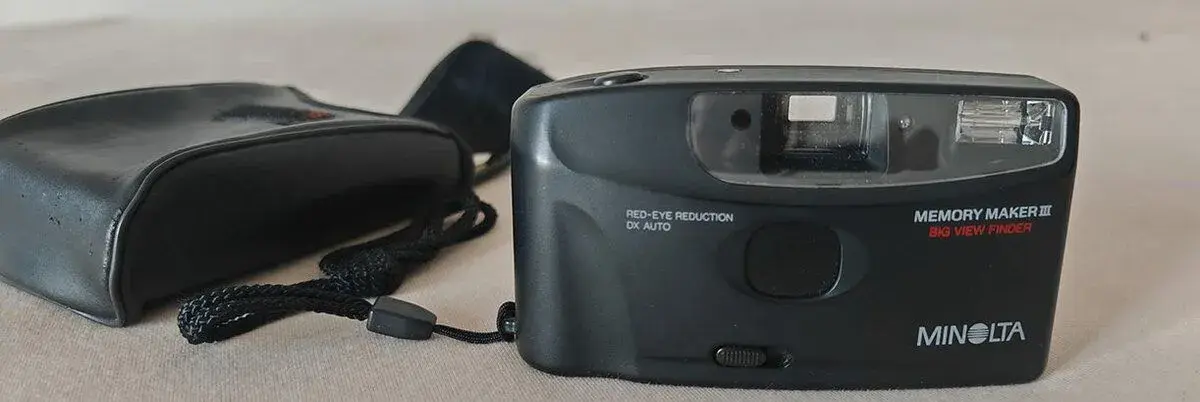 Fotoaparát Minolta na kinofilm