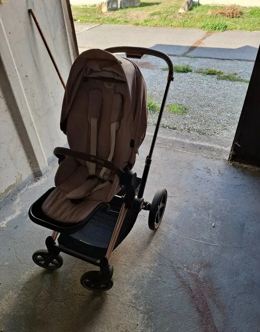 Cybex Priam – športový kočík s fusakom, béžový