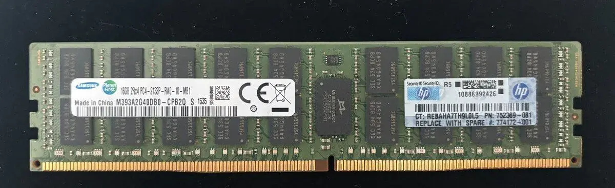 8GB/16GB DDR4 ECC REG RDIMM 2133 MHz – serverové RAM